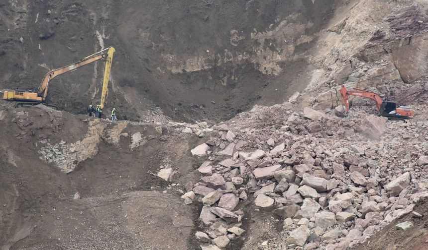Ordu'da taş ocağındaki göçük: Kayıp işçi 7 gündür bulunamadı