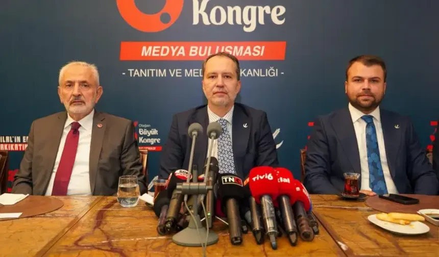 YRP lideri Erbakan: 'Demirtaş tahliye edilmeli, İmralı'ya Bahçeli gitsin'