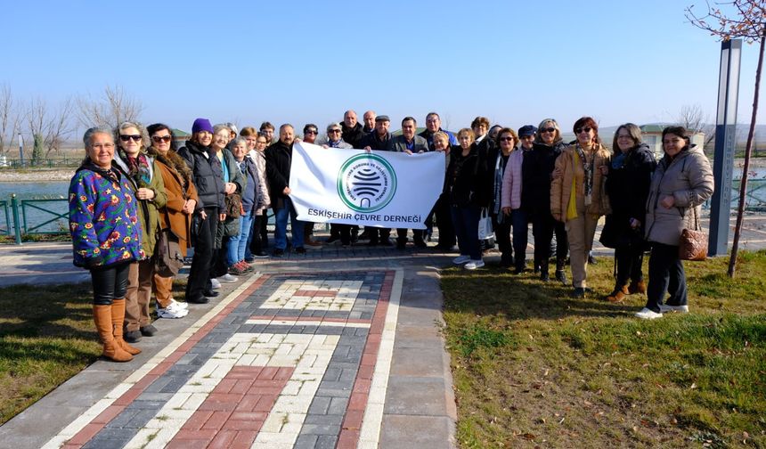 ESÇEVDER üyeleri Mahmudiye’yi keşfetti: Göletli Park ve at çiftliğine teknik gezi