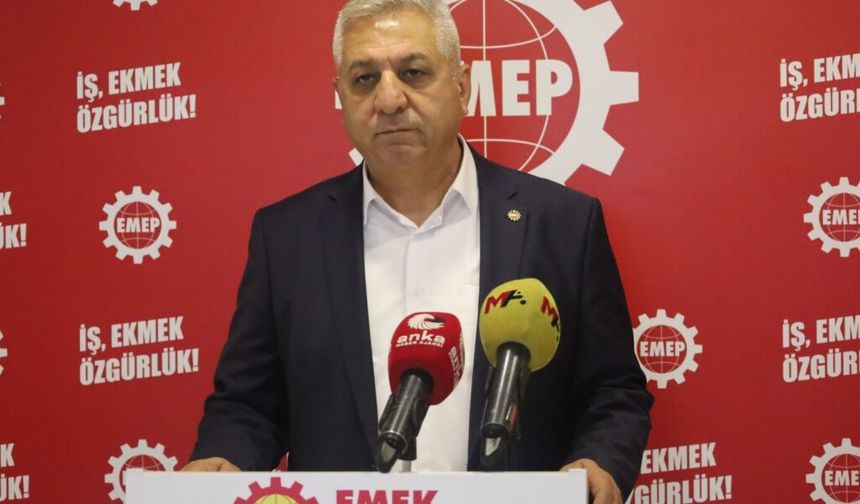 EMEP Genel Başkanı Seyit Aslan’dan 2026 Bütçesine sert tepki: “Bu bütçe halktan yana değil, sermayeye çalışıyor”