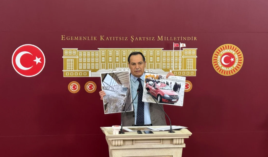 DEM Parti Milletvekili Hüseyin Olan’dan Bitlis için çığ ve proje uyarısı: Bölge insansızlaştırılmak isteniyor