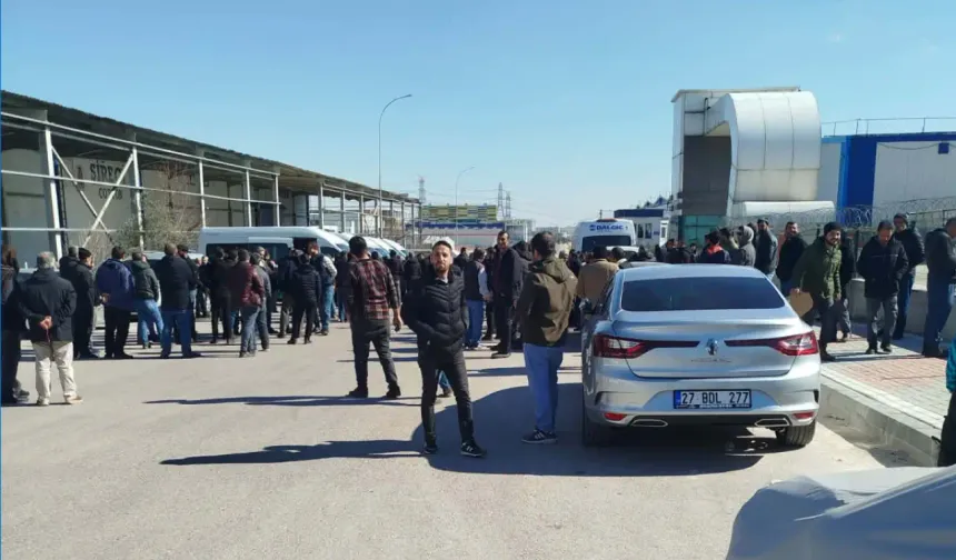 Antep’te Sırma Halı işçileri iş bıraktı: ‘Aylardır ücretler zamanında yatırılmıyor, bıktık artık’