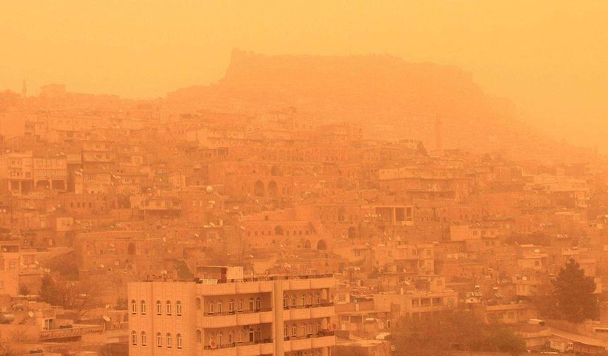 9 il için “sarı kod” uyarısı: Sağanak ve toz taşınımı bekleniyor