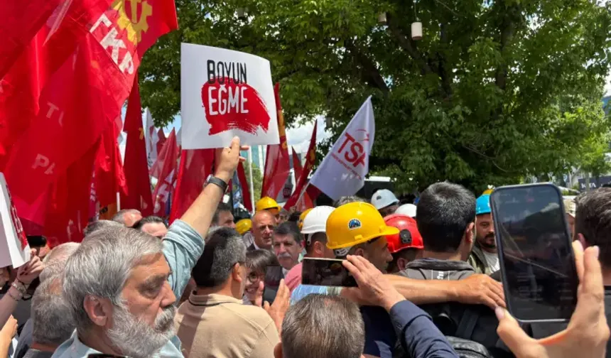 Doruk Madencilik işçilerine yoğun destek: Ödemeler başladı ama hâlâ eksik
