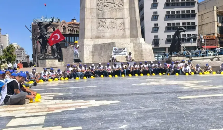 Doruk Madencilik işçilerinin direnişi 5'inci gününde: "Haklarımızı alana kadar buradayız"