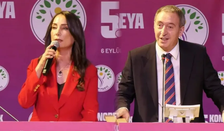 DEM Parti kongresinde Hatimoğulları ve Bakırhan’dan “barış” mesajı: “Kürt meselesi ertelenebilir değil, bir zorunluluktu