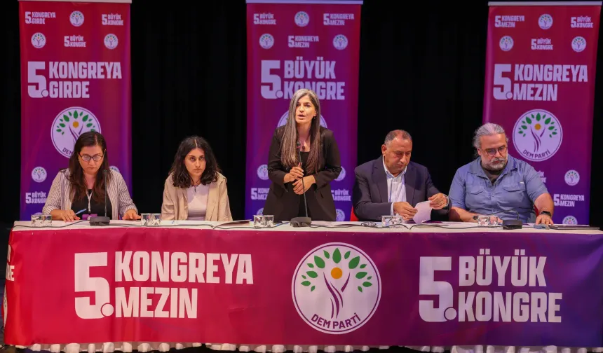 DEM Parti Kongresi: PM'ye yeni seçilen 28 asil üye belli oldu