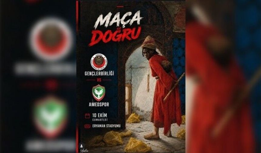 Gençlerbirliği - Amedspor maçı öncesi ırkçı paylaşım