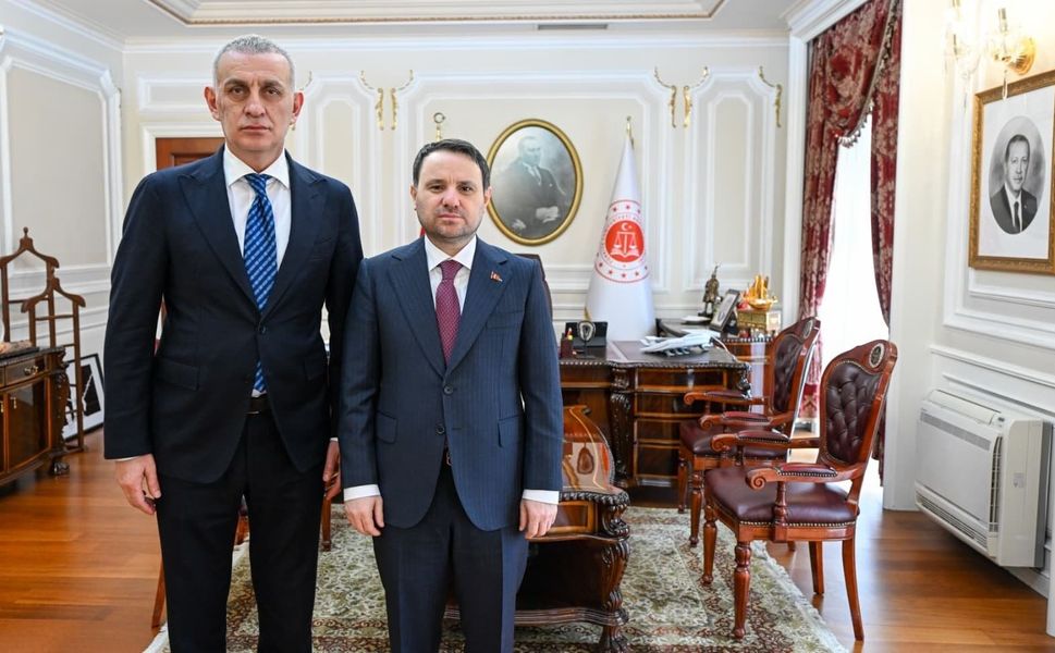 TFF Başkanı Hacıosmanoğlu, Adalet Bakanı Gürlek’i ziyaret etti
