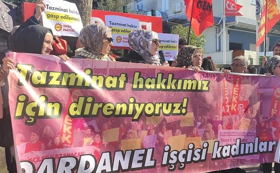 Dardanel işçilerinin direnişine EMEP’ten destek: “Bu mücadele tüm işçi sınıfının mücadelesidir”