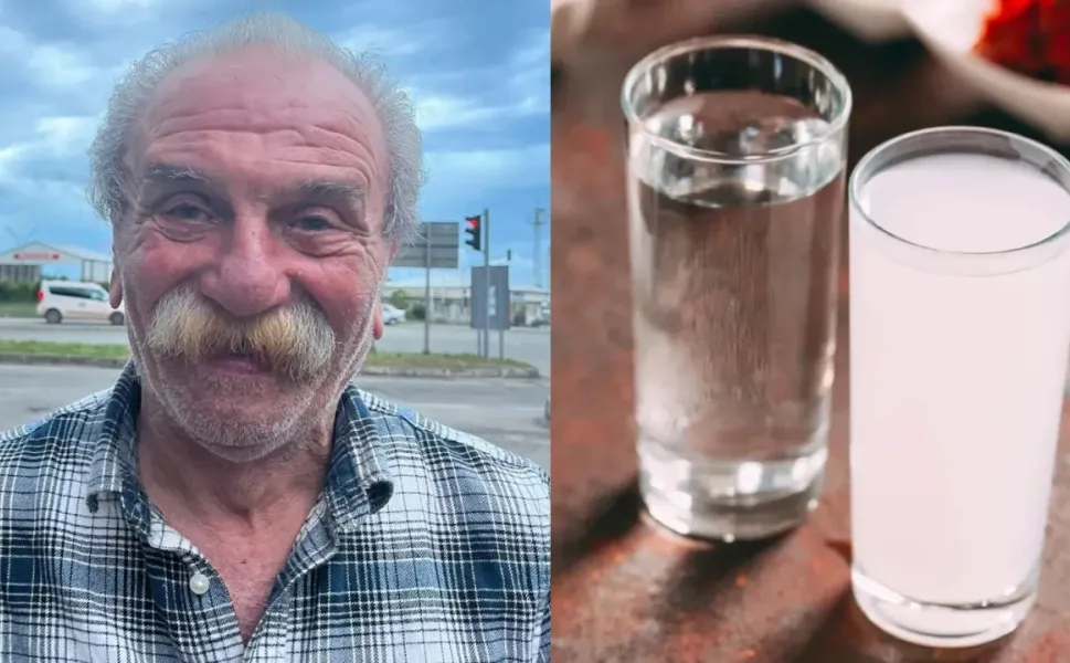 Rakı sofrasını paylaşan emekliye soruşturma