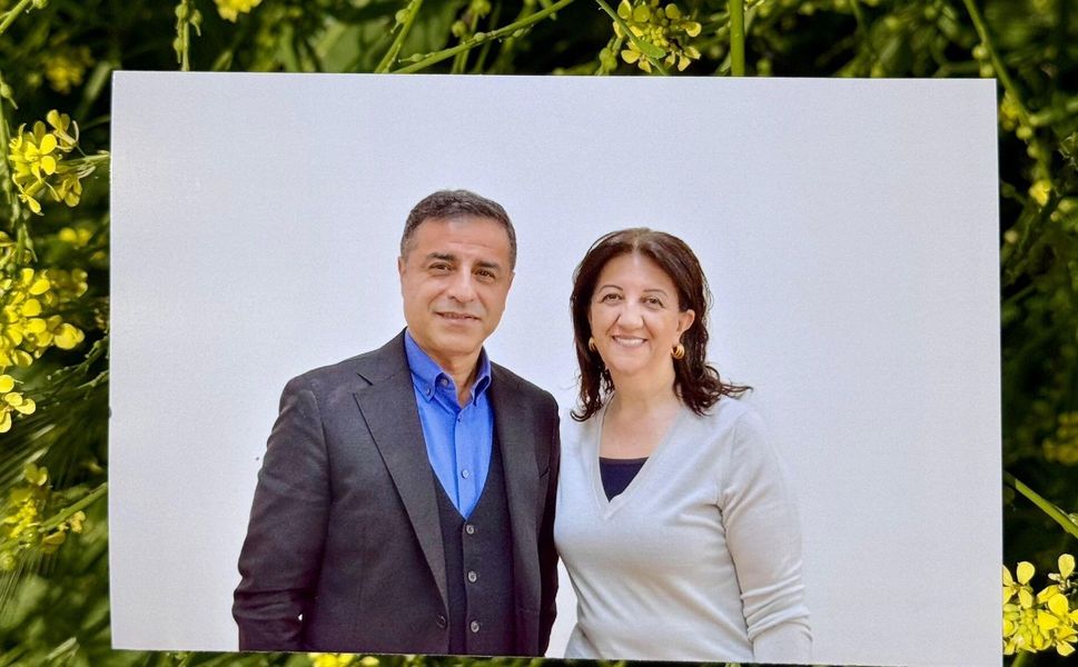Pervin Buldan'dan Demirtaş paylaşımı: "Yapay Zeka fotoğraflarına itibar etmeyin"