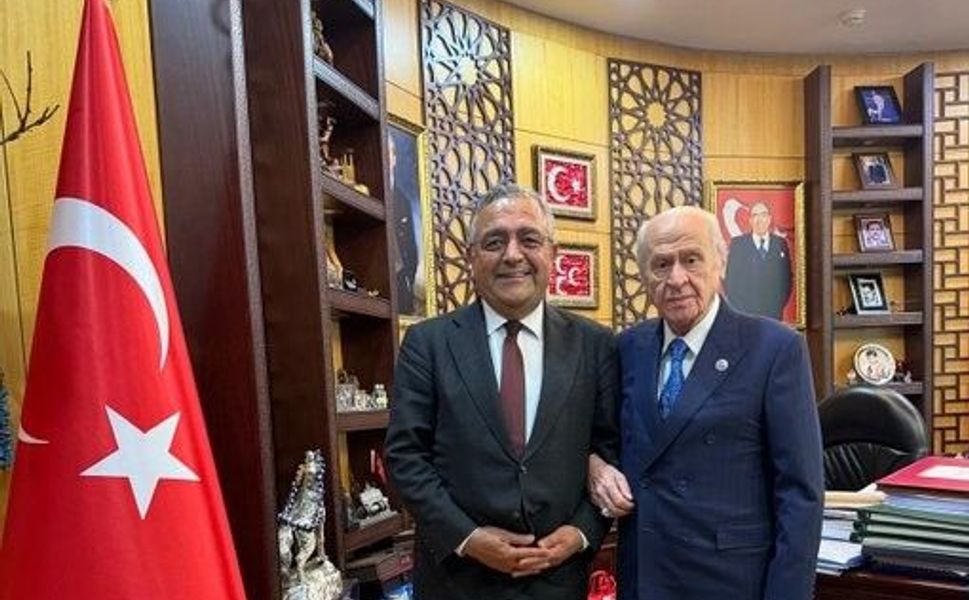 CHP'li Sezgin Tanrıkulu, MHP Lideri Bahçeli ile görüştü