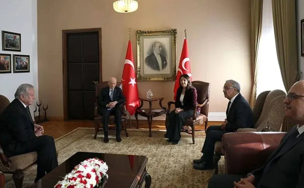 İmralı Heyeti'nden Bahçeli'ye ziyaret: Süreç yasası görüşüldü
