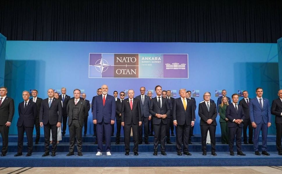 NATO'da 'aile fotoğrafı' çekildi: Erdoğan'dan 'Kısıtlamalar kaldırılmalı' mesajı