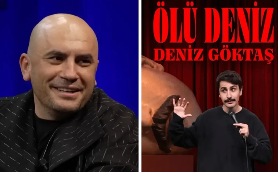 Giray Altınok'tan Deniz Göktaş'a afişli destek