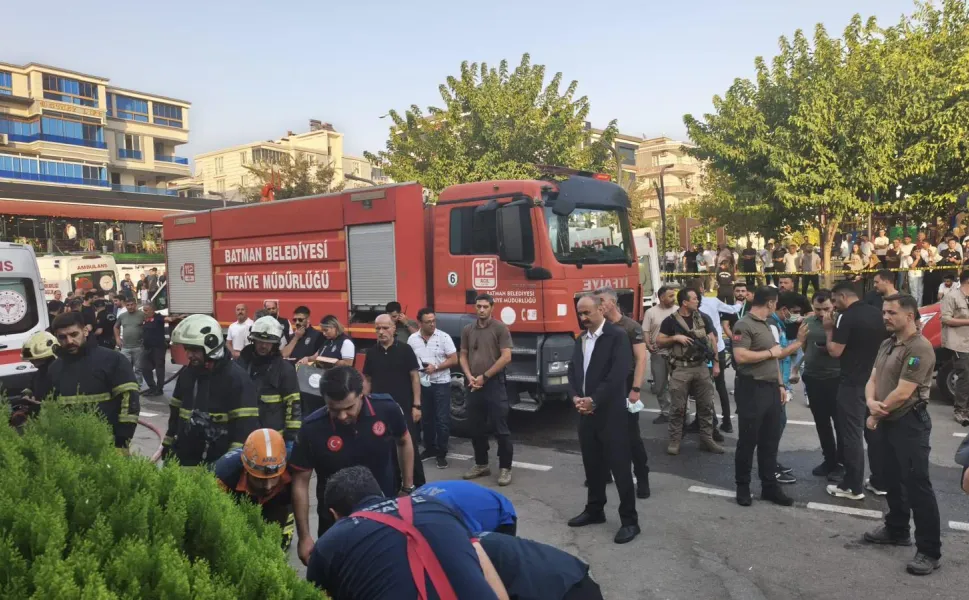 Batman’da spor salonunda yangın: 2 kişi hayatını kaybetti