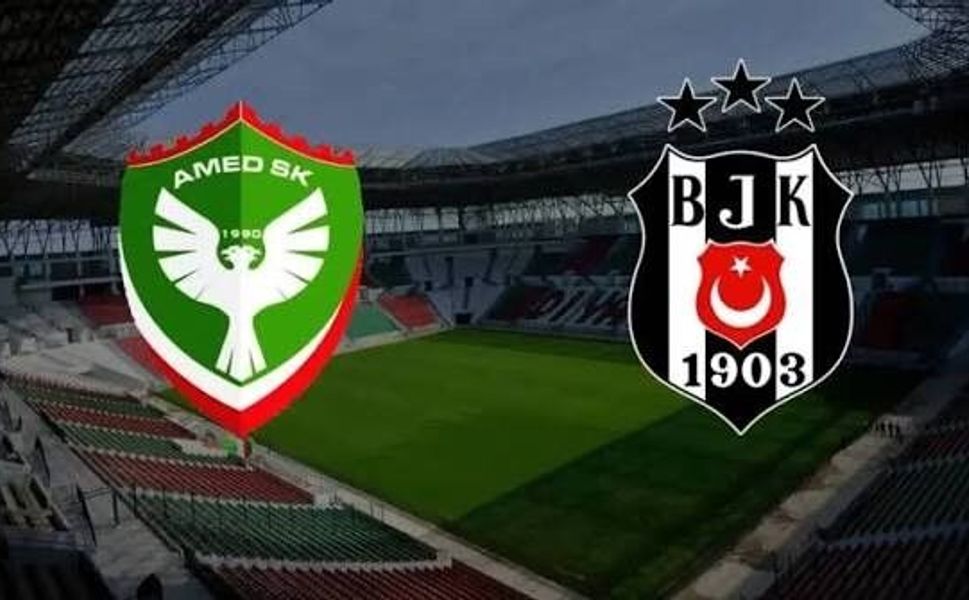 Amedspor, Beşiktaş karşısında 3-1 önde