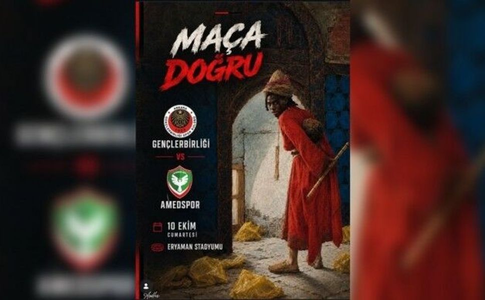 Gençlerbirliği - Amedspor maçı öncesi ırkçı paylaşım