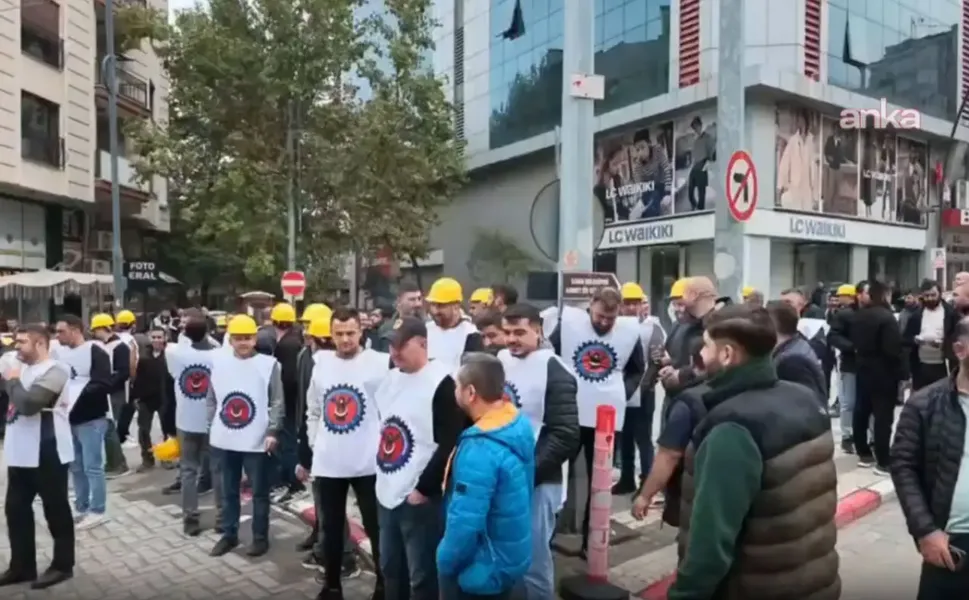 İmbat Madencilik işçileri alacakları için Ankara'ya yürüyor