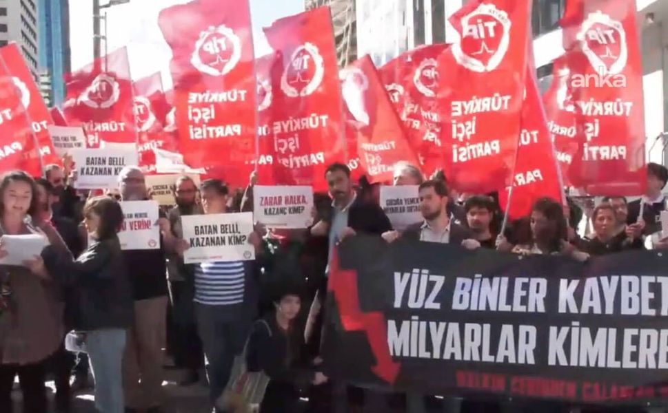 TİP’ten TMSF önünde fon krizi açıklaması: “Yüz binler kaybetti, milyarlar kime gitti?”