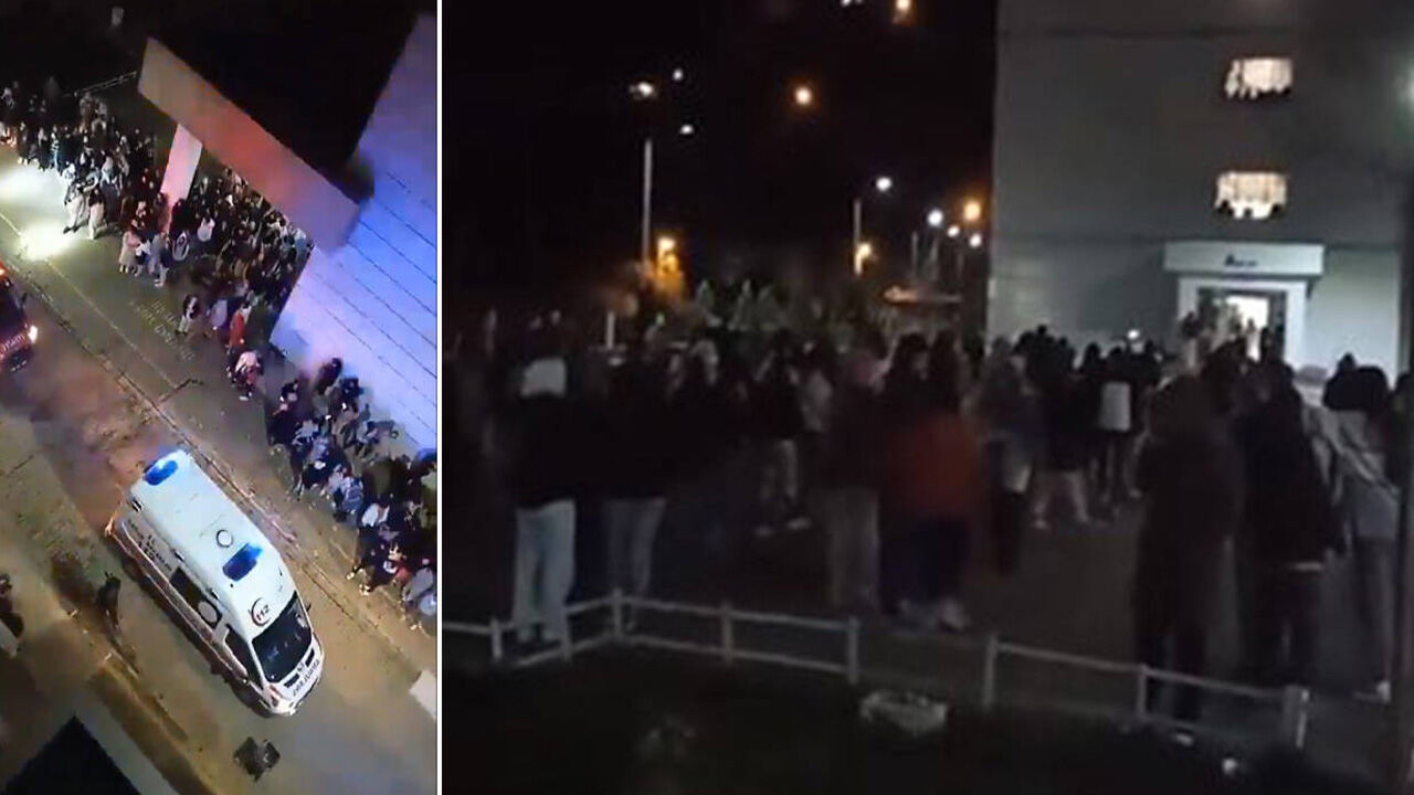 Giresun'da KYK yurdunda asansör düştü
