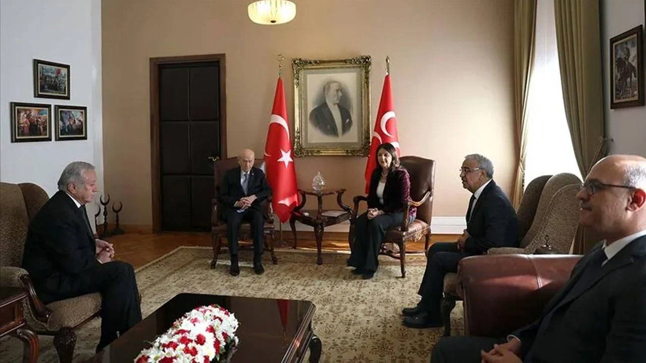 İmralı Heyeti'nden Bahçeli'ye ziyaret: Süreç yasası görüşüldü